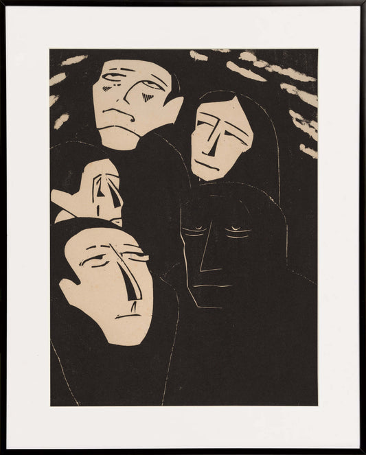 Eavesdropping, 1919-1920 Unframed Print