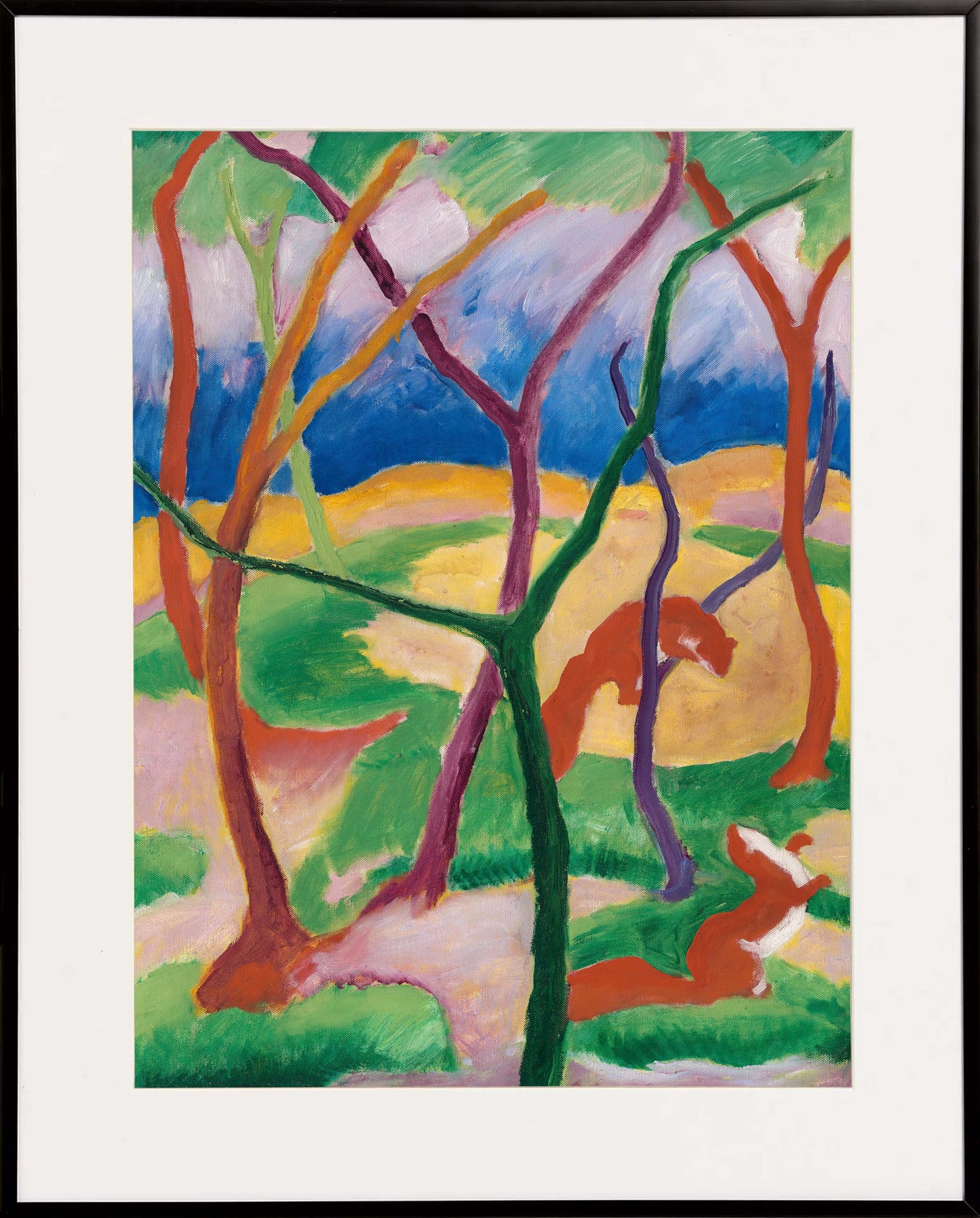 Weasels at Play, 1911