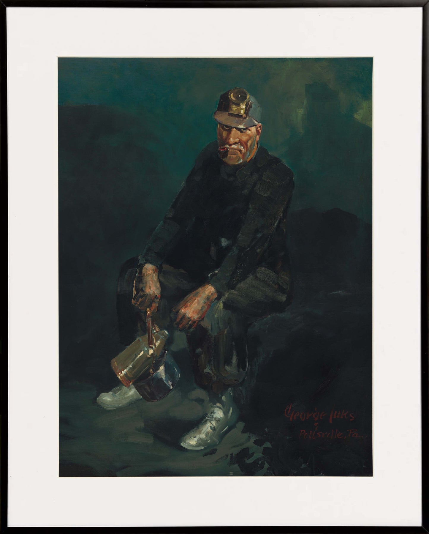 The Fire Boss, 1925 Unframed Print