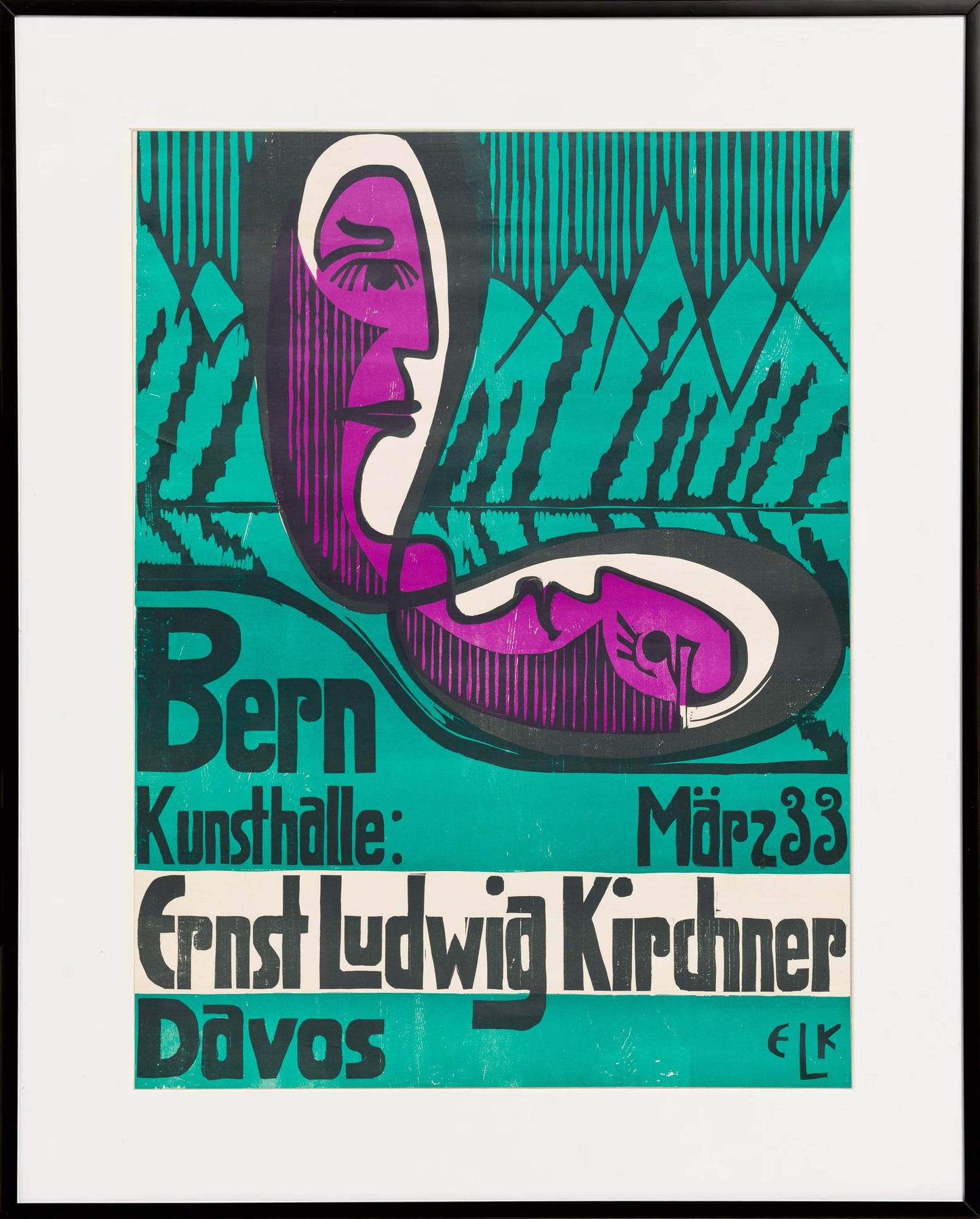 Bern Kunsthalle: März 33 Unframed Print