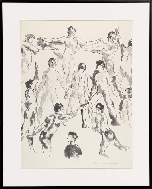 Twelve Men, 1921 Unframed Print