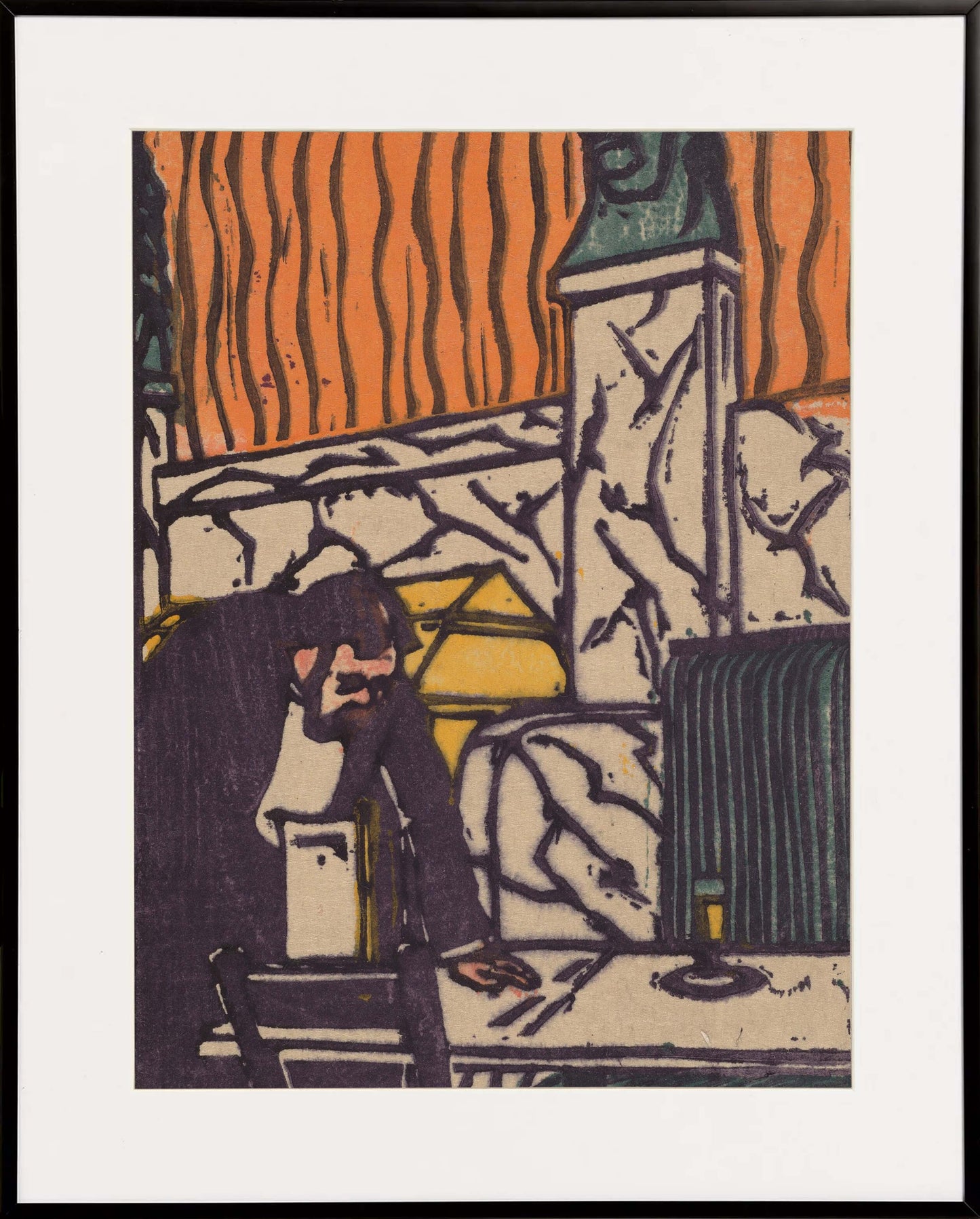 Head Waiter in Café, 1904 Unframed Print