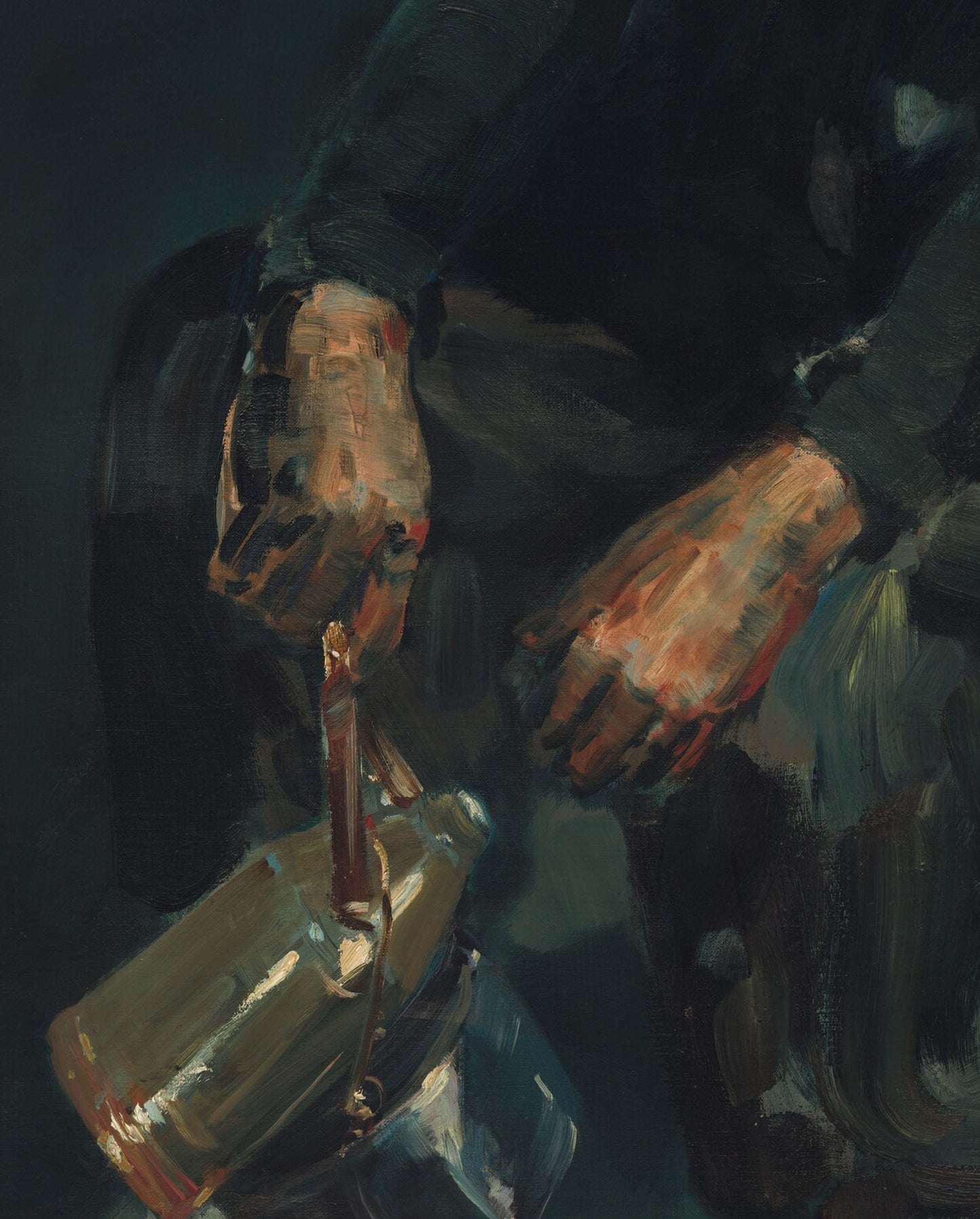 The Fire Boss, 1925 Unframed Print