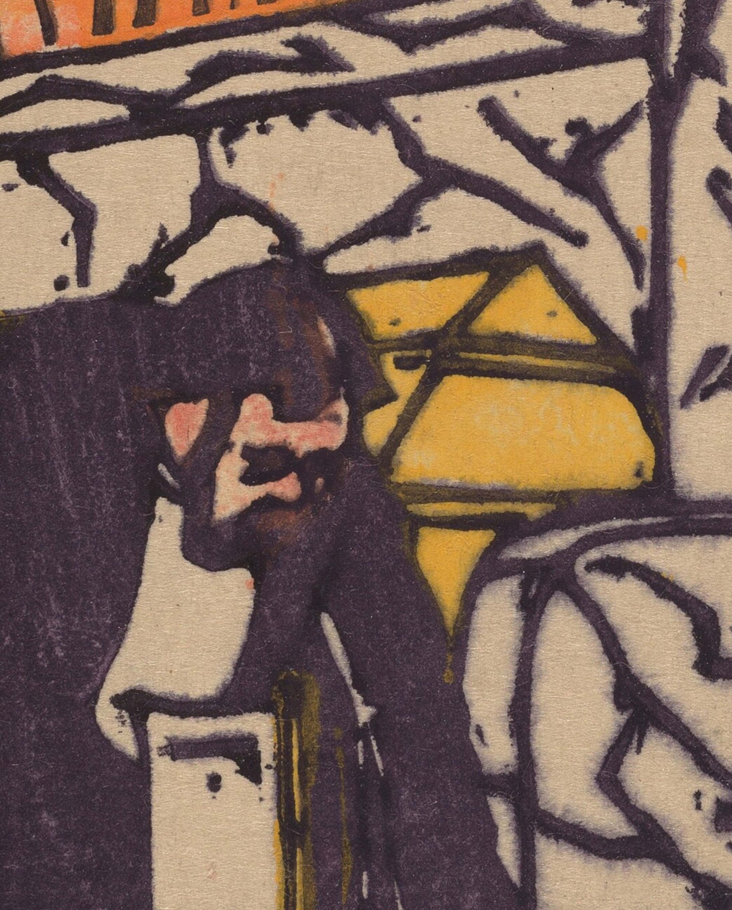 Head Waiter in Café, 1904 Unframed Print