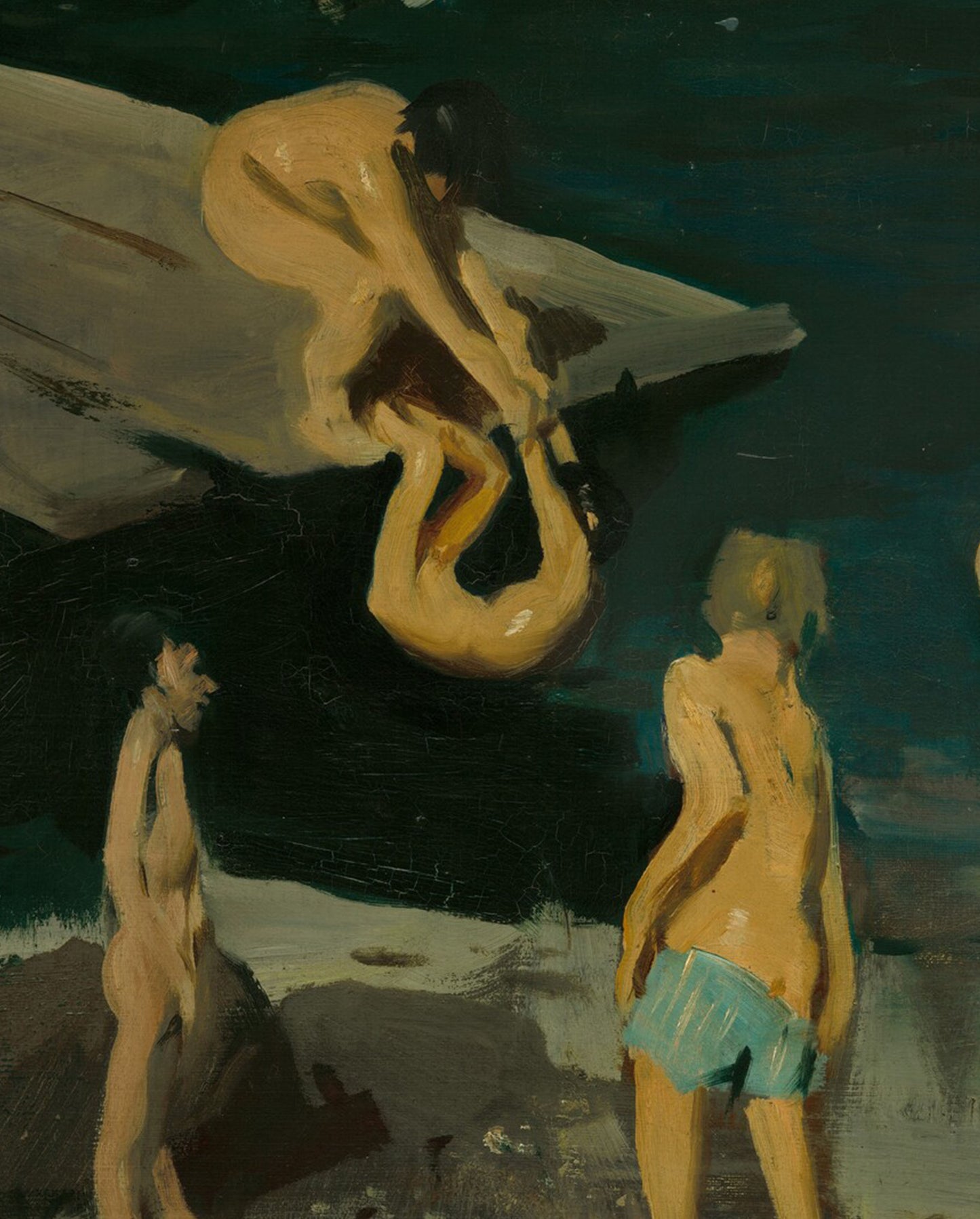 Forty-two Kids, 1907 Unframed Print