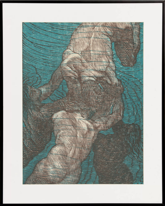 Hylas and the Nymphs, 1916 Unframed print